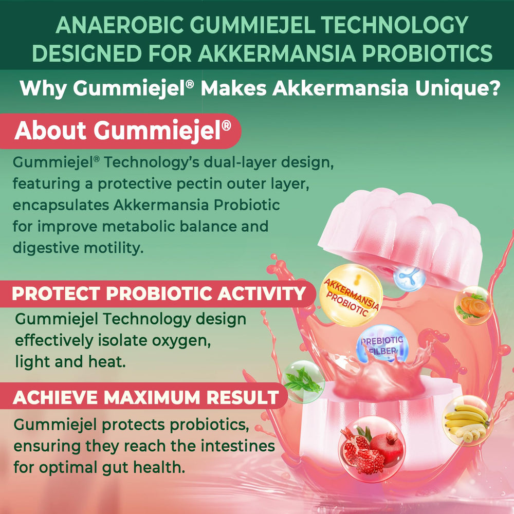 Sugar-free Nextdia Akkermansia Gummies ideal for daily supplementation
