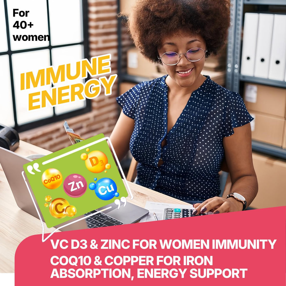 Nextdia CoQ10 energy-support gummies help sustain daily energy and vitality.