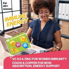 Nextdia CoQ10 energy-support gummies help sustain daily energy and vitality.