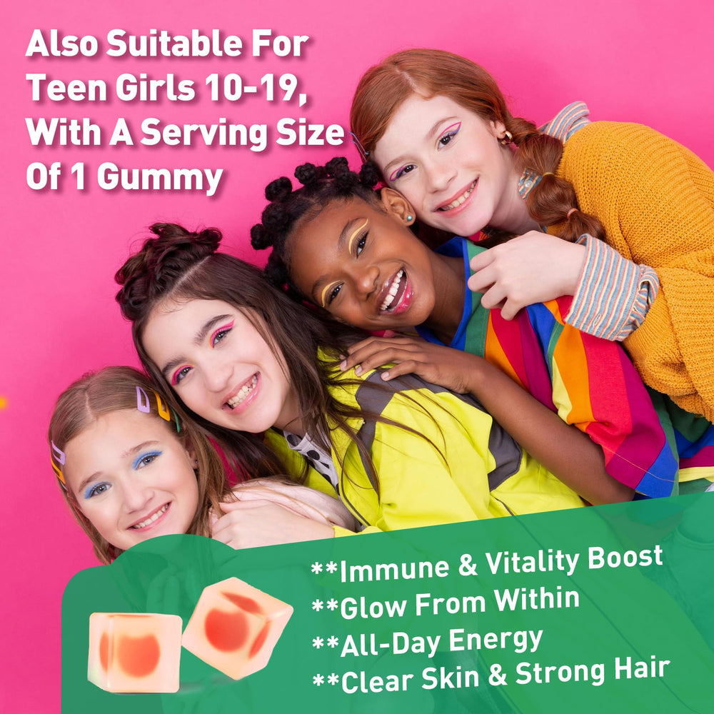 Nextdia hyaluronic acid gummies designed to aid skin hydration.