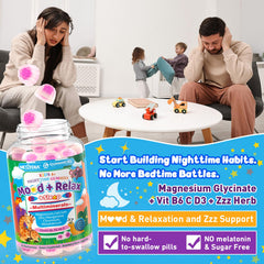 Nextdia sleep gummies with fruity flavor appeal to kids during bedtime.