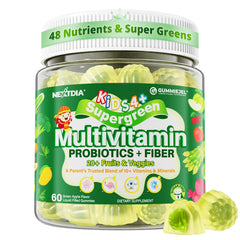 Nextdia Kids Multivitamin Gummies bottle highlights packaging and daily nutrition.