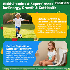 Nextdia gummies feature probiotics and prebiotics for digestive balance.