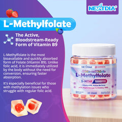 Bright orange gummies with pleasant flavor and daily energy support.