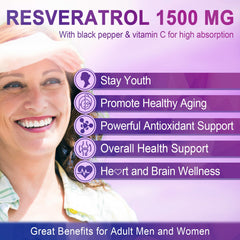 Two-bottle Nextdia Resveratrol Gummies pack for multi-week supply