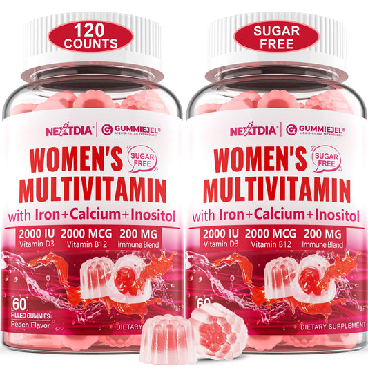 Nextdia SugarFree multivitamin women bottle for daily energy support