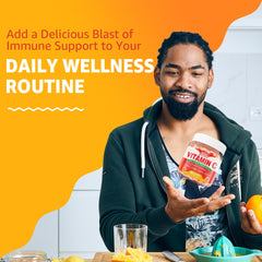 Sugar free Nextdia Vitamin C Gummies outer label highlight