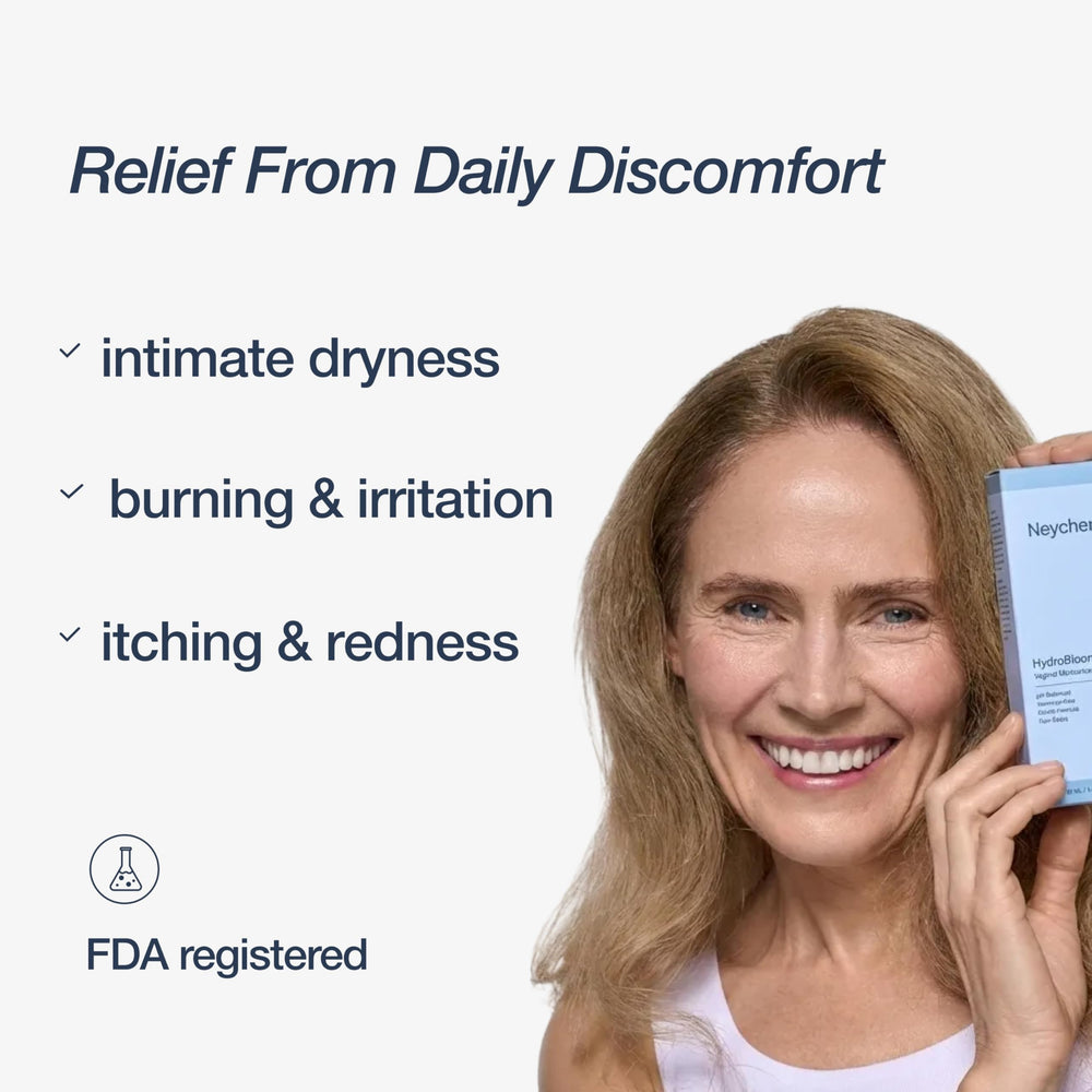 Neycher ingredients panel highlights soothing botanicals and humectants