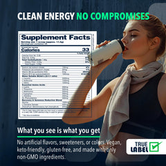 NF Sports Natural Amino vegan formula appeals to keto and non-GMO lifestyle