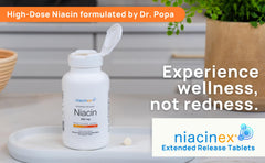 Niacinex guarantee card confirms a 30-day satisfaction policy