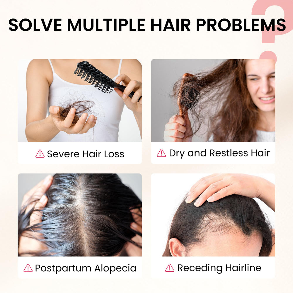 Nicetop ingredients label featuring biotin and zinc for hair nourishment