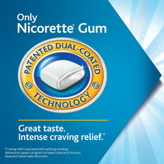 Nicorette Fruit Chill box open for easy access during quit attempts