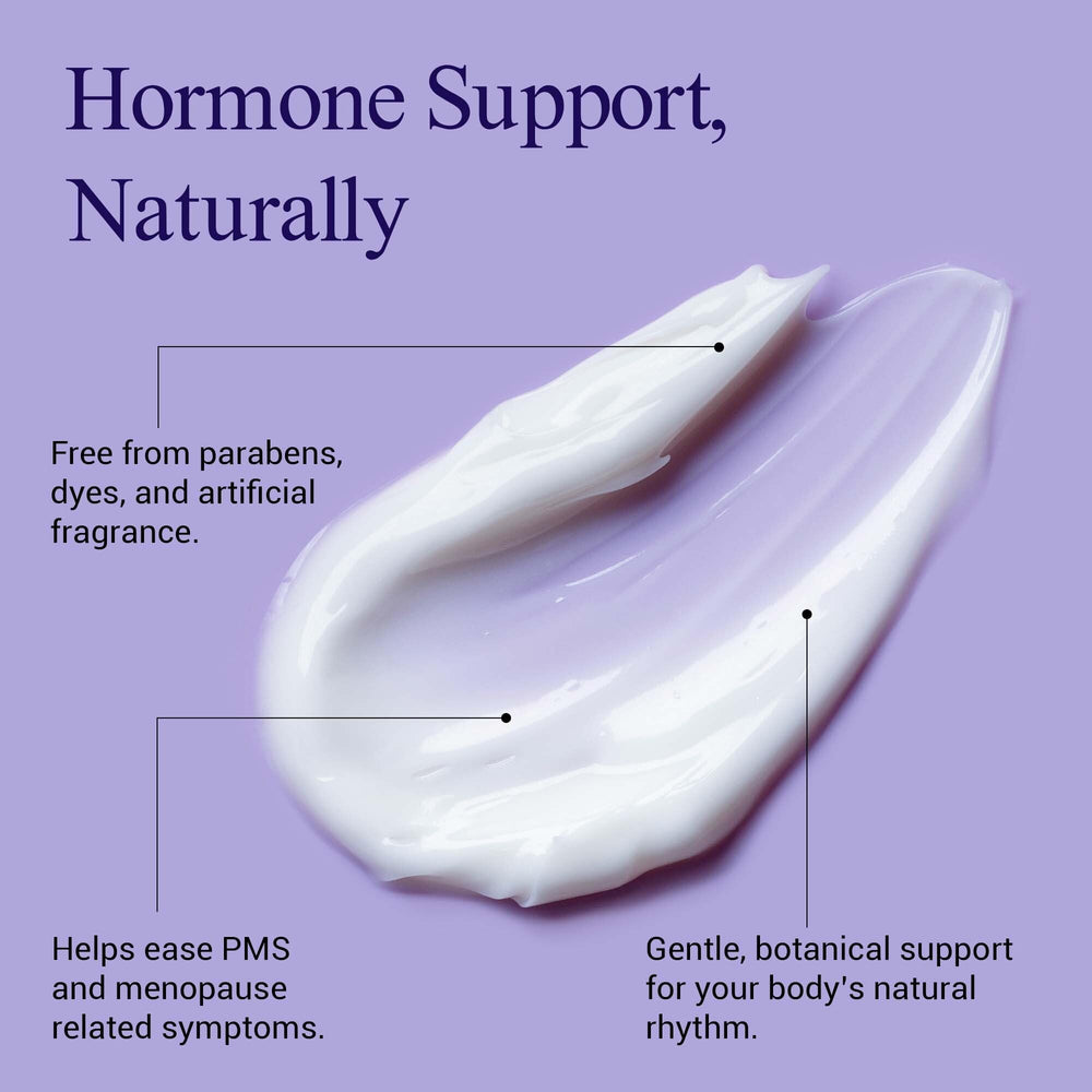 Evening routine with Wild Yam Cream for skin comfort and well-being.