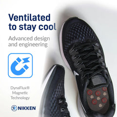 Nikken Kenko mStrides insoles moisture-resistant surface helps maintain hygiene.