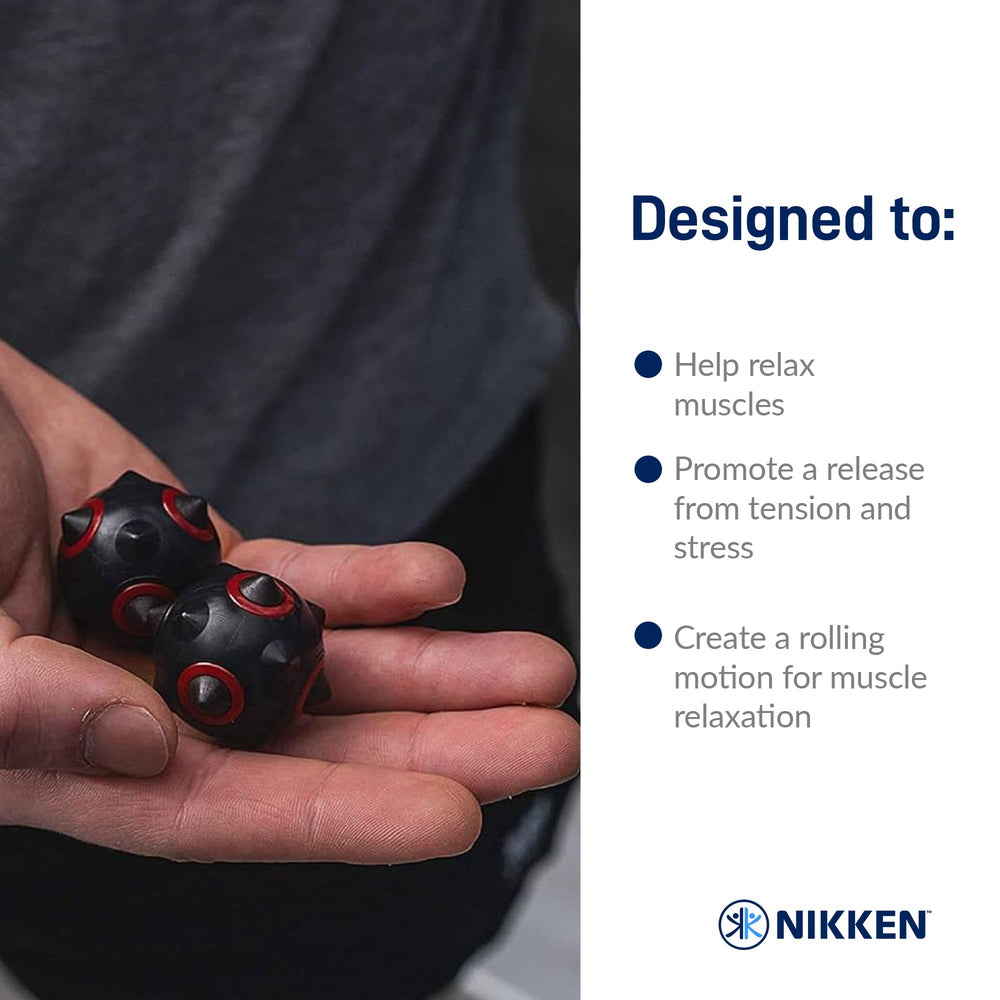 Nikken MagDuo versatile use on multiple body areas for customizable relief.