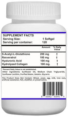 Nikoni softgel capsules close-up highlighting high-potency antioxidant support.