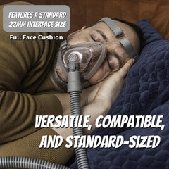 Nimisa ultra-soft elastic headgear keeping the mask in place comfortably