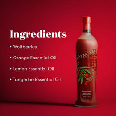 NingXia Red fruit-blend visual conveys a vibrant, nutrient-dense daily beverage.