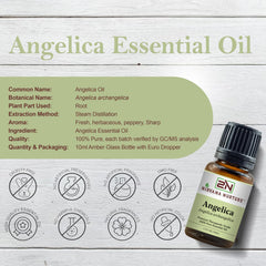 Angelica essential oil diffuser with Nirvana Nurture bottle emitting soothing aroma