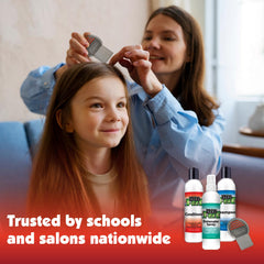 Nit Free Lice Care Kit packaging demonstrates complete at-home lice management.