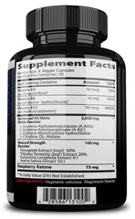 NITROCUT capsules close-up highlighting convenient 120-count packaging for sustained workouts