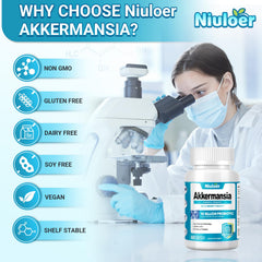 Niuloer delayed-release capsules illustrate stomach-safe delivery to the gut.