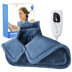 NIUONSIX neck and shoulders heating pad contours for deep warmth