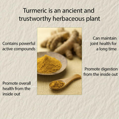 NIVELLE Turmeric Curcumin label detail emphasizing quality ingredients