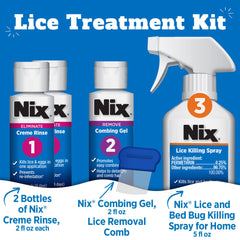 Nix combing gel detangles hair and eases after-treatment combing.