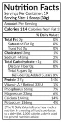 NMNWed whey isolate scoop, measure accurately for consistent protein portions.
