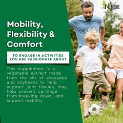 N'More joint health packaging highlights clean, non-GMO formula