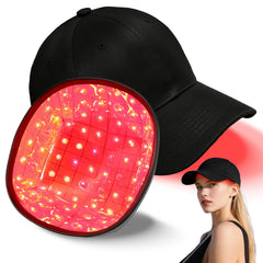 NNUSHK red light cap for hair growth worn on head promotes scalp vitality.