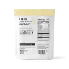NOBULL Plant-Based Protein vanilla scoop ready to mix for quick training fuel