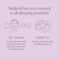 Nodpod freezer-friendly sleep mask remains soft when chilled