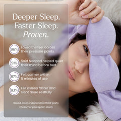 Nodpod dark-blocking sleep mask blocks light for better rest