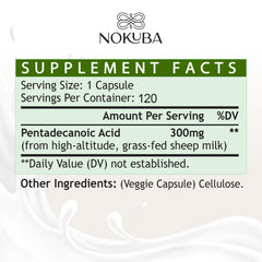 Close-up of Nokuba 300mg capsules for easy daily dosing.