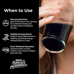 Non Fungible Mushrooms Shilajit packaging highlights purity and quality.