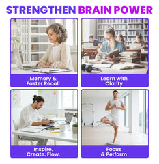 NOOCEPTIN daily-use scene conveys calm focus during work and study sessions.