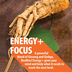 NooMost vegan capsules closeup emphasizing vegan and gluten-free