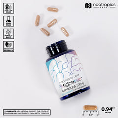 Erinamax packaging front highlighting Lion's Mane liquid culture technology.