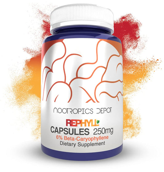 Nootropics Depot Rephyll capsules bottle for daily use