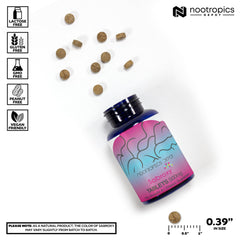 Nootropics Depot Sabroxy label detail highlights standardized Oroxylin A potency