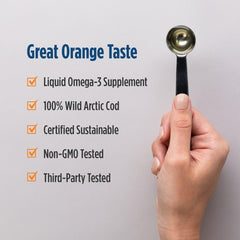 Nordic Naturals packaging features an award badge signaling trusted, award-winning quality