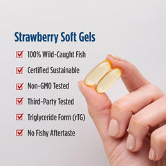 Nordic Naturals DHA Xtra glass of water with soft gels ready for daily use