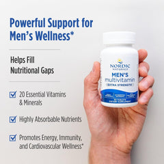 Sustainable, ethical innovation highlights on Nordic Naturals packaging.