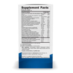 Tablets close-up of Nordic Naturals Men's Multivitamin Extra Strength for daily energy and immune support.