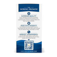 Nordic Naturals Men’s Multivitamin One Daily bottle back with dosage