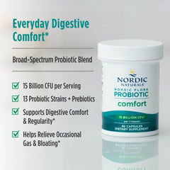 Nordic Naturals Nordic Flora Probiotic Comfort tea-time lifestyle scene