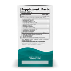 Nordic Naturals Nordic Flora Probiotic Maximum Care capsules ready for daily use.