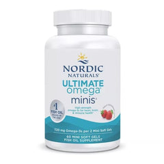 Strawberry flavor of Nordic Naturals Omega Minis offers palatable omega-3 option